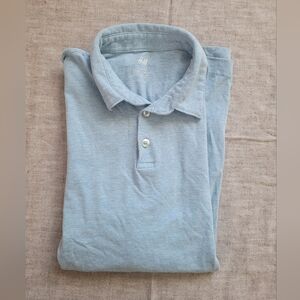 Light Blue Men's Polo Shirt
